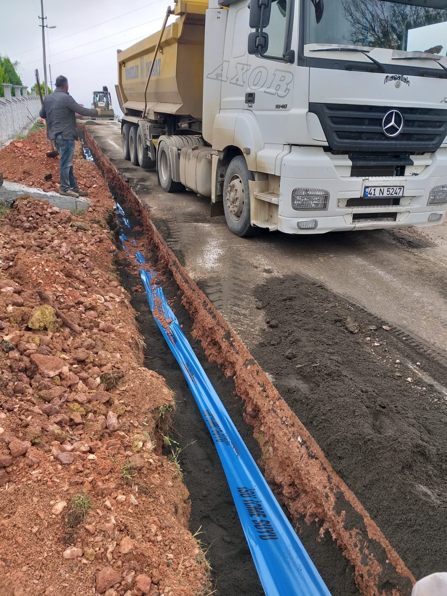 KANDIRA İLÇESİ 2021 YILI MUHTELİF İÇMESUYU, KANALİZASYON VE YAĞMURSUYU İNŞAATI - Görsel 2