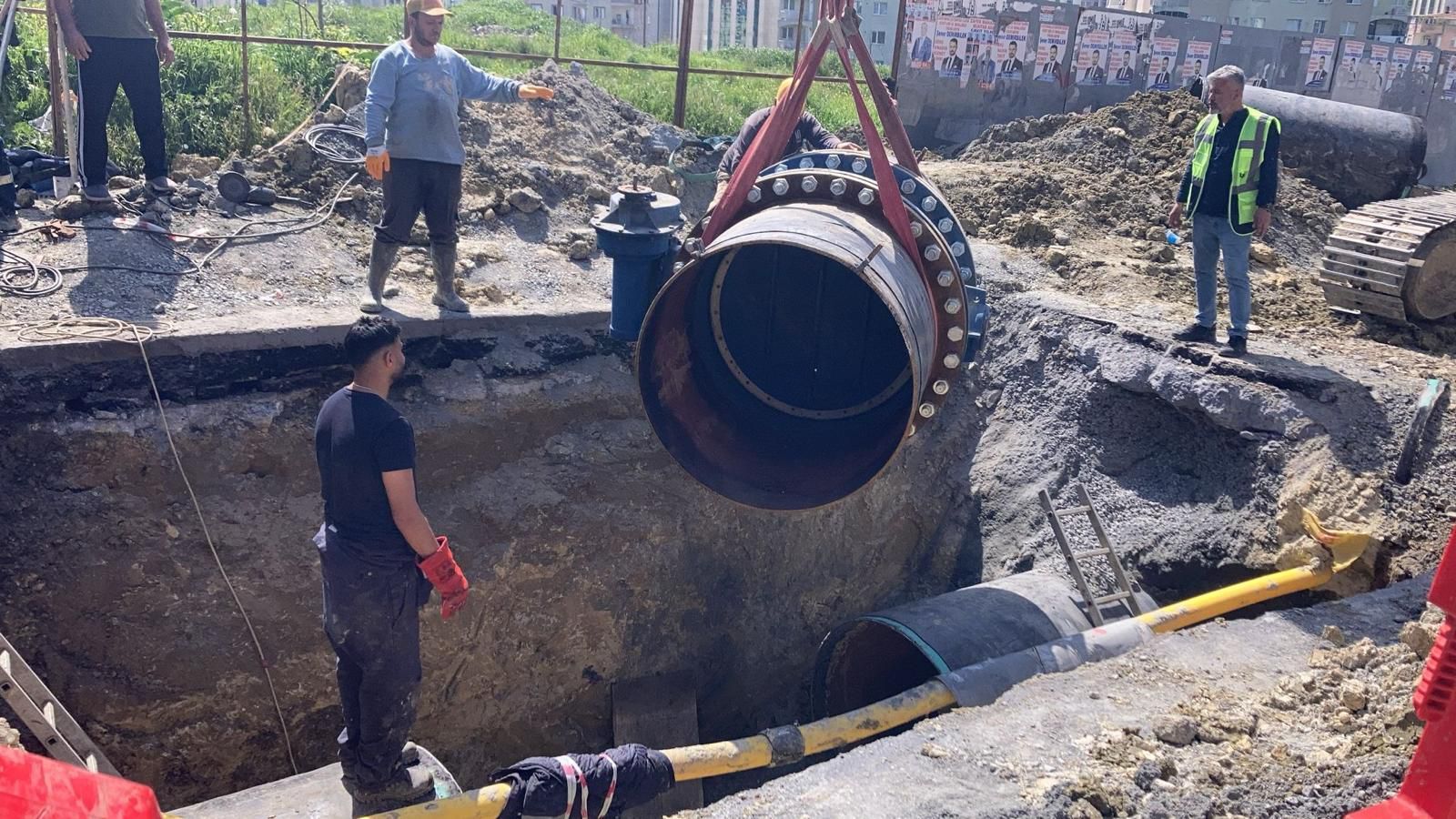 Avrupa Bölgesi Arıtma Tesisi İnşaatı (1) İşi Tayakadın Su Deposu İsale ve Tahliye Hatları Yapım İşi