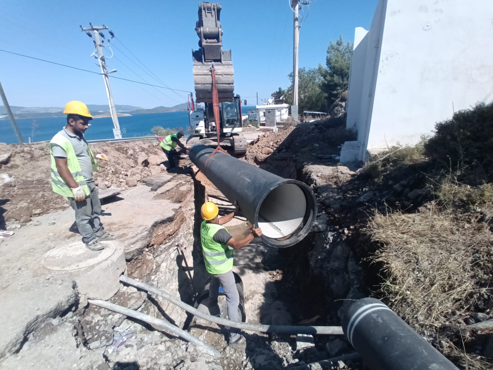 Bodrum İlçesi Bodrum Güney İsale Hattı Hidrolik Düzenleme ve Revizyonu İşi - Görsel 2